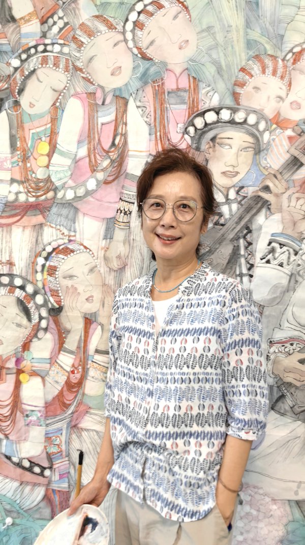 華鑫證券 专访画家马小娟：“我有一双贾宝玉的眼睛”
