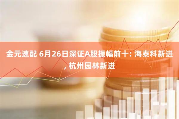金元速配 6月26日深证A股振幅前十: 海泰科新进, 杭州园林新进